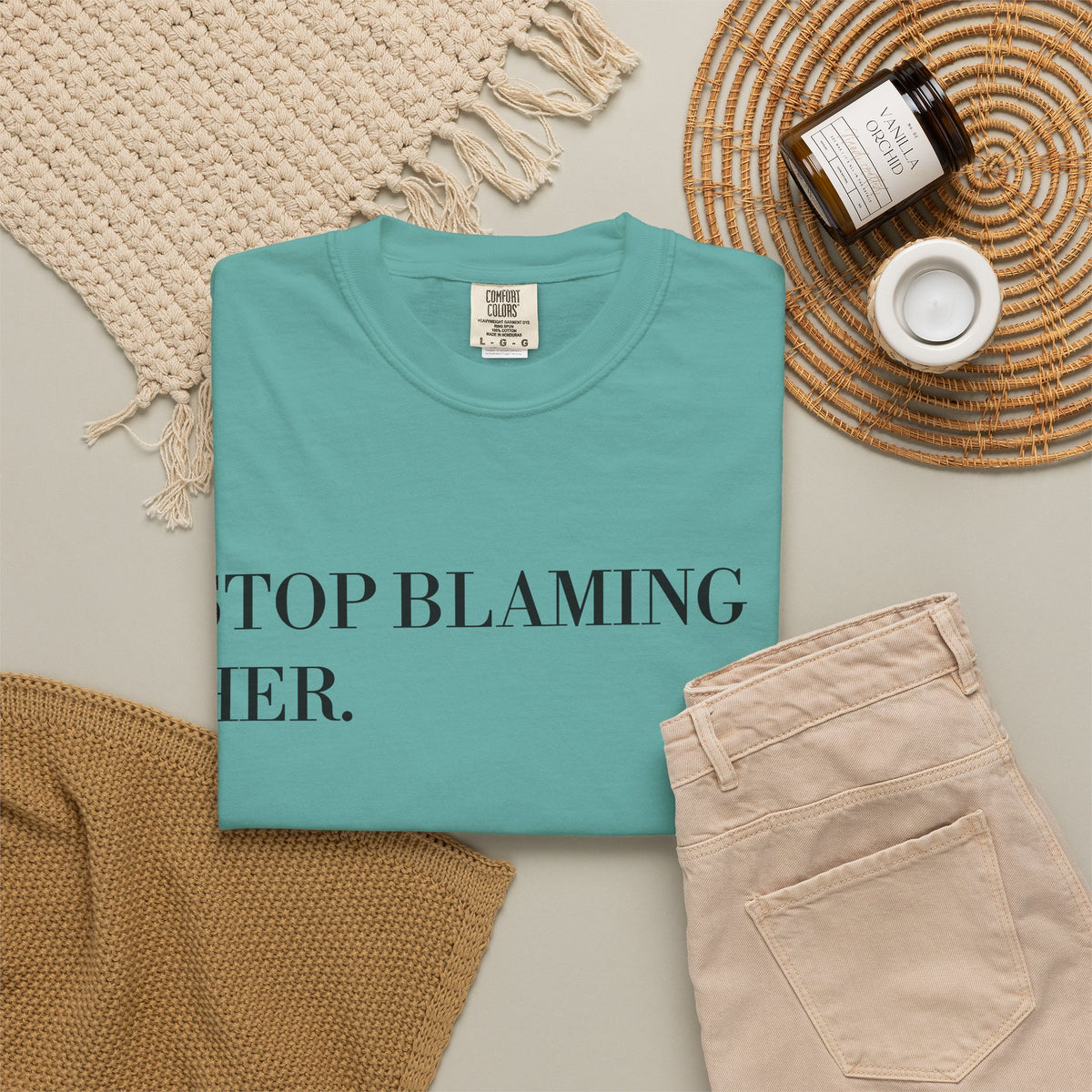 Stop Blaming Her Tee