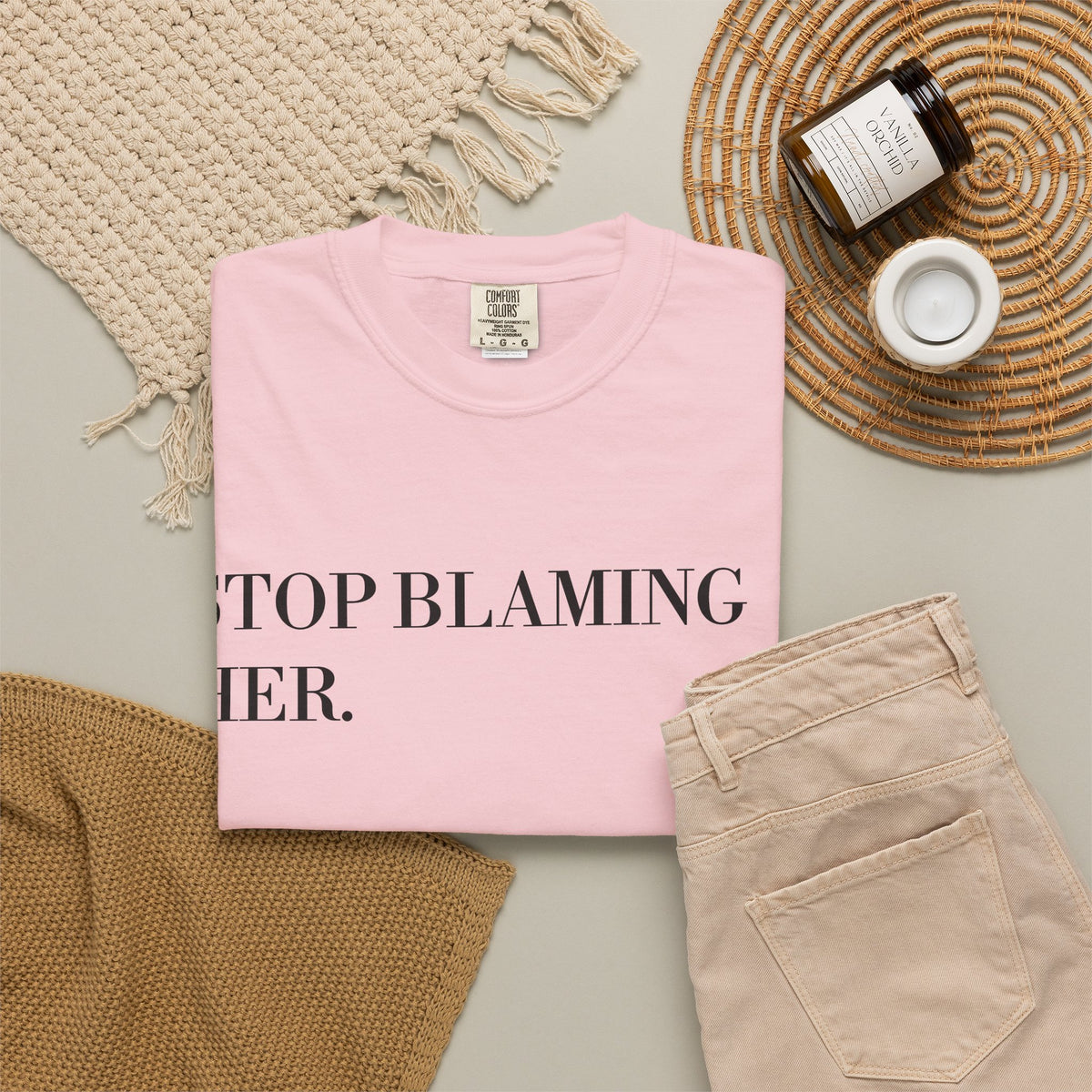 Stop Blaming Her Tee