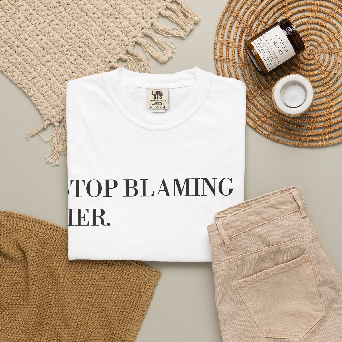 Stop Blaming Her Tee