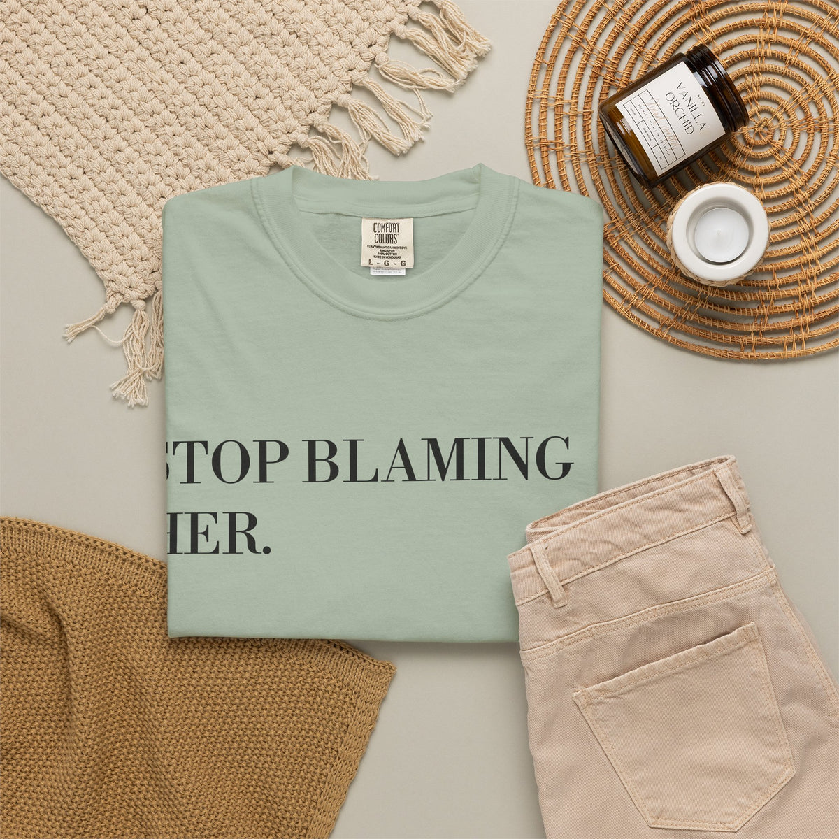 Stop Blaming Her Tee
