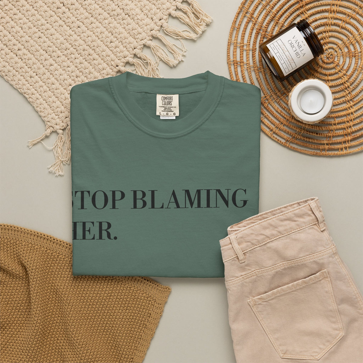 Stop Blaming Her Tee