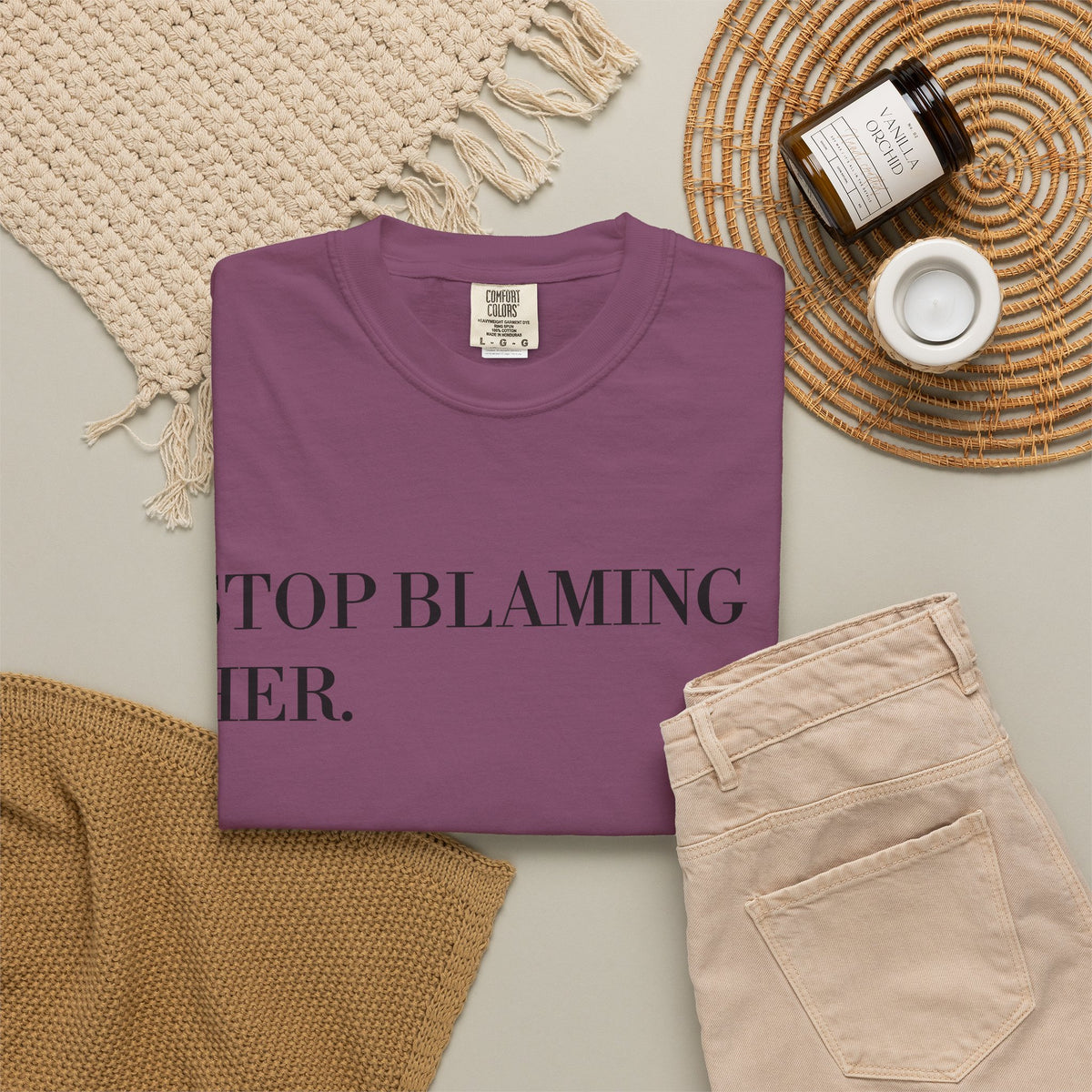 Stop Blaming Her Tee