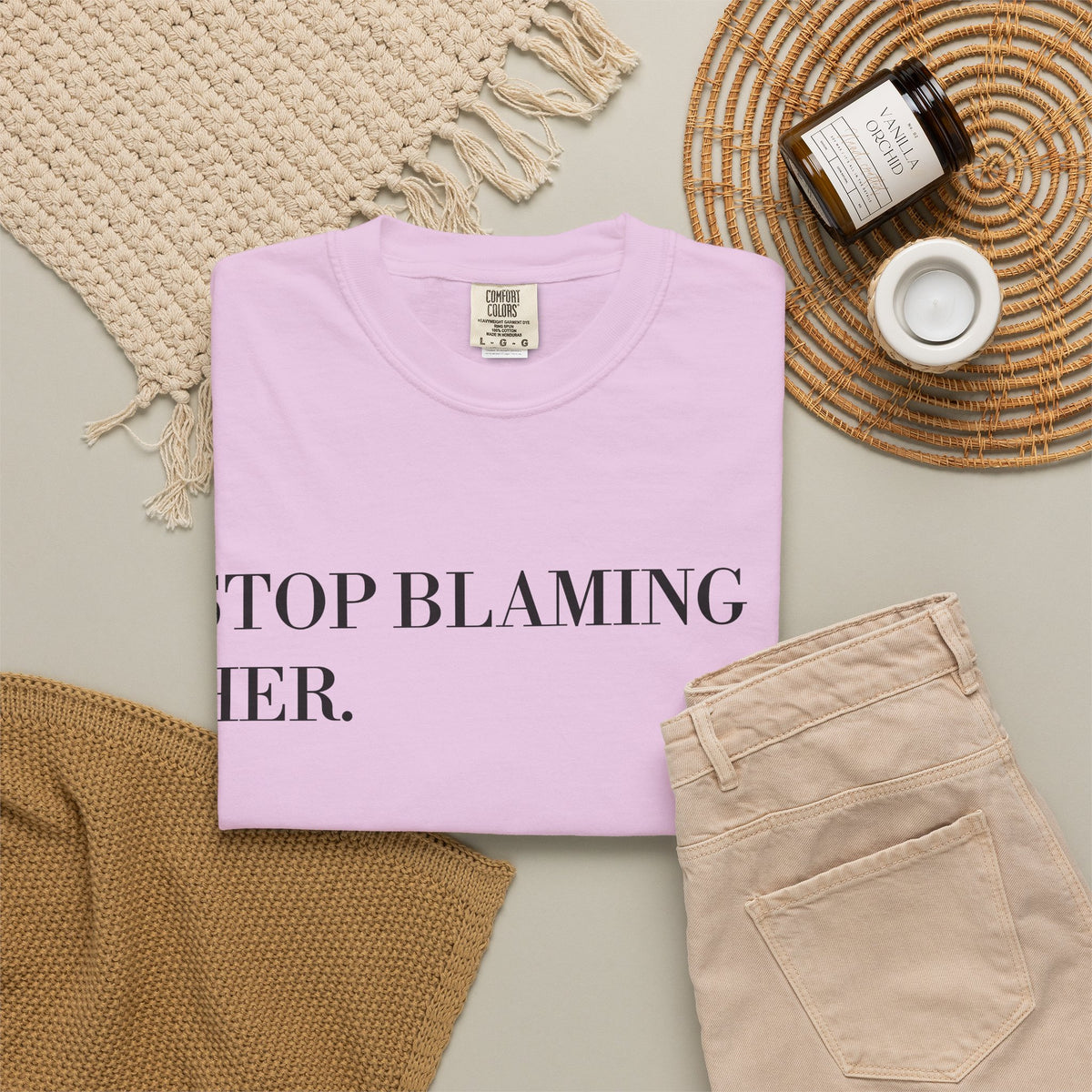 Stop Blaming Her Tee